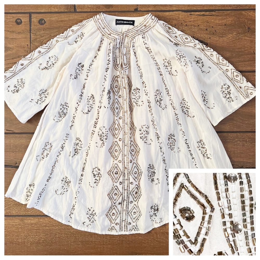 Antik Batik Beaded Dress